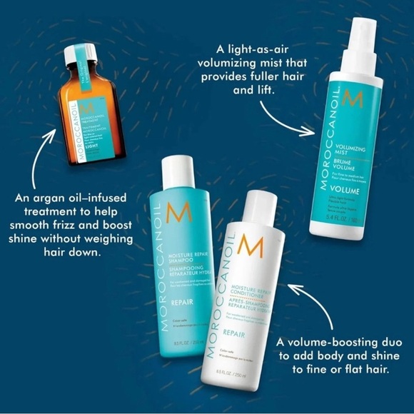MOROCCANOIL Volume Shampoo, Volume Conditioner, Volume Mist and Light Treatment - Picture 4 of 4